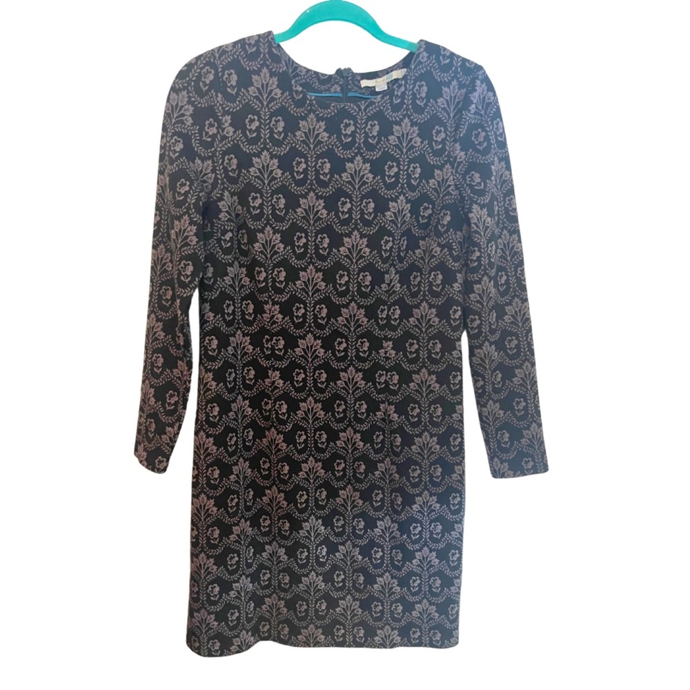 Boden Guinevere Jacquard Day Shift Dress Size 8 Regular